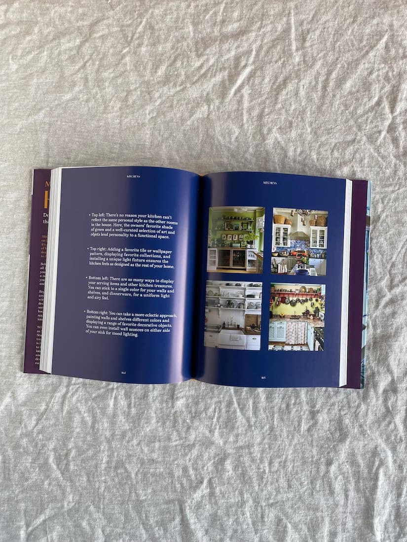 making a house a home coffee table book