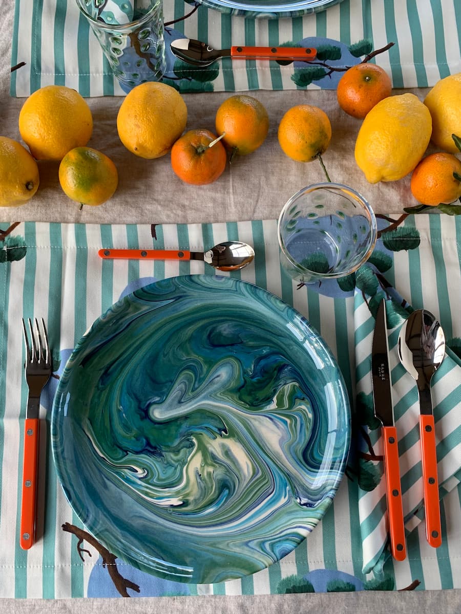 dinner plate absinthe