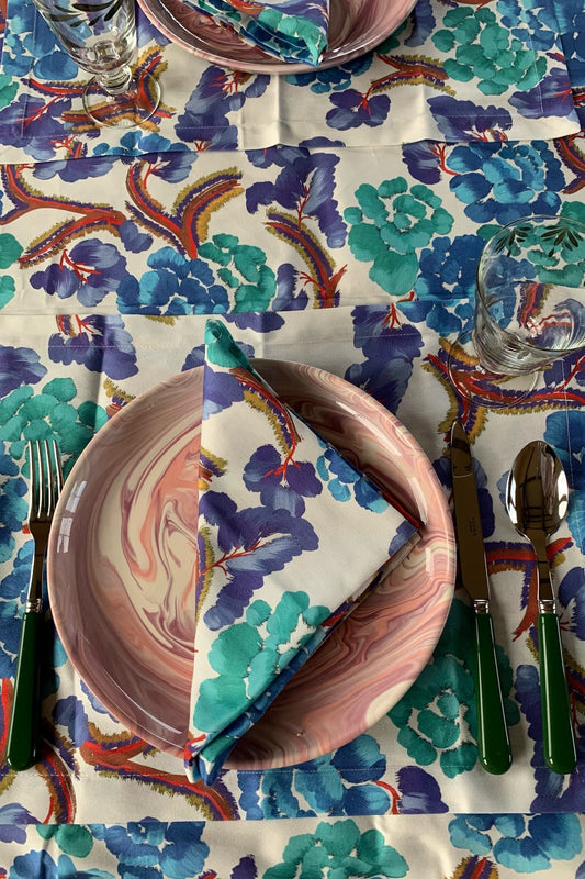 peony napkins set of 4