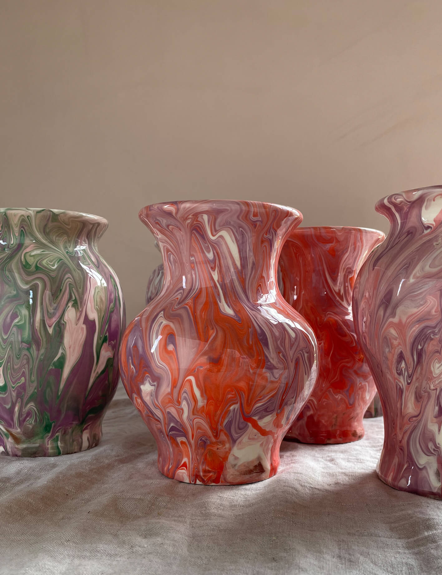 améthyste vase 18cm