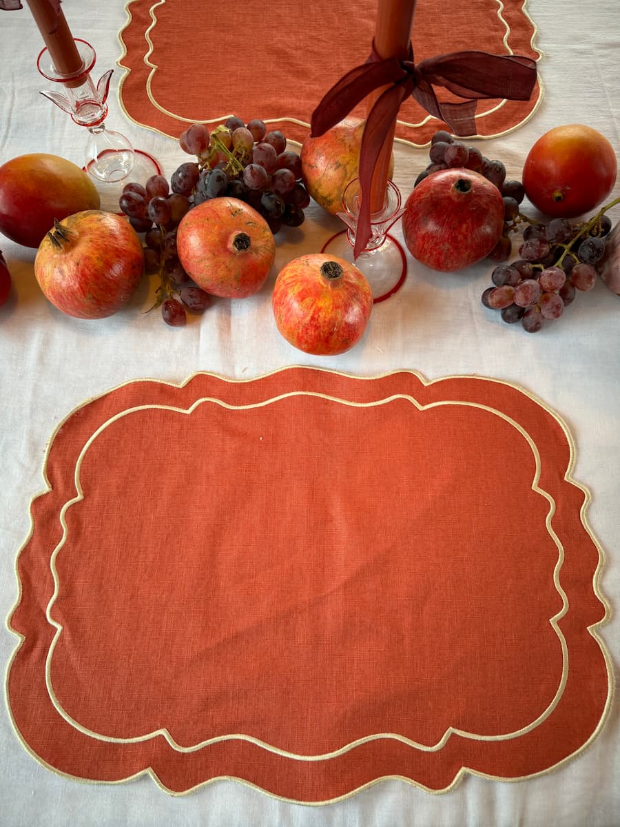 amour toujours placemat set of 2