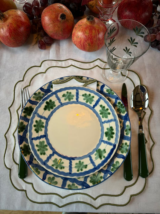 blanc comme neige placemat set of 2