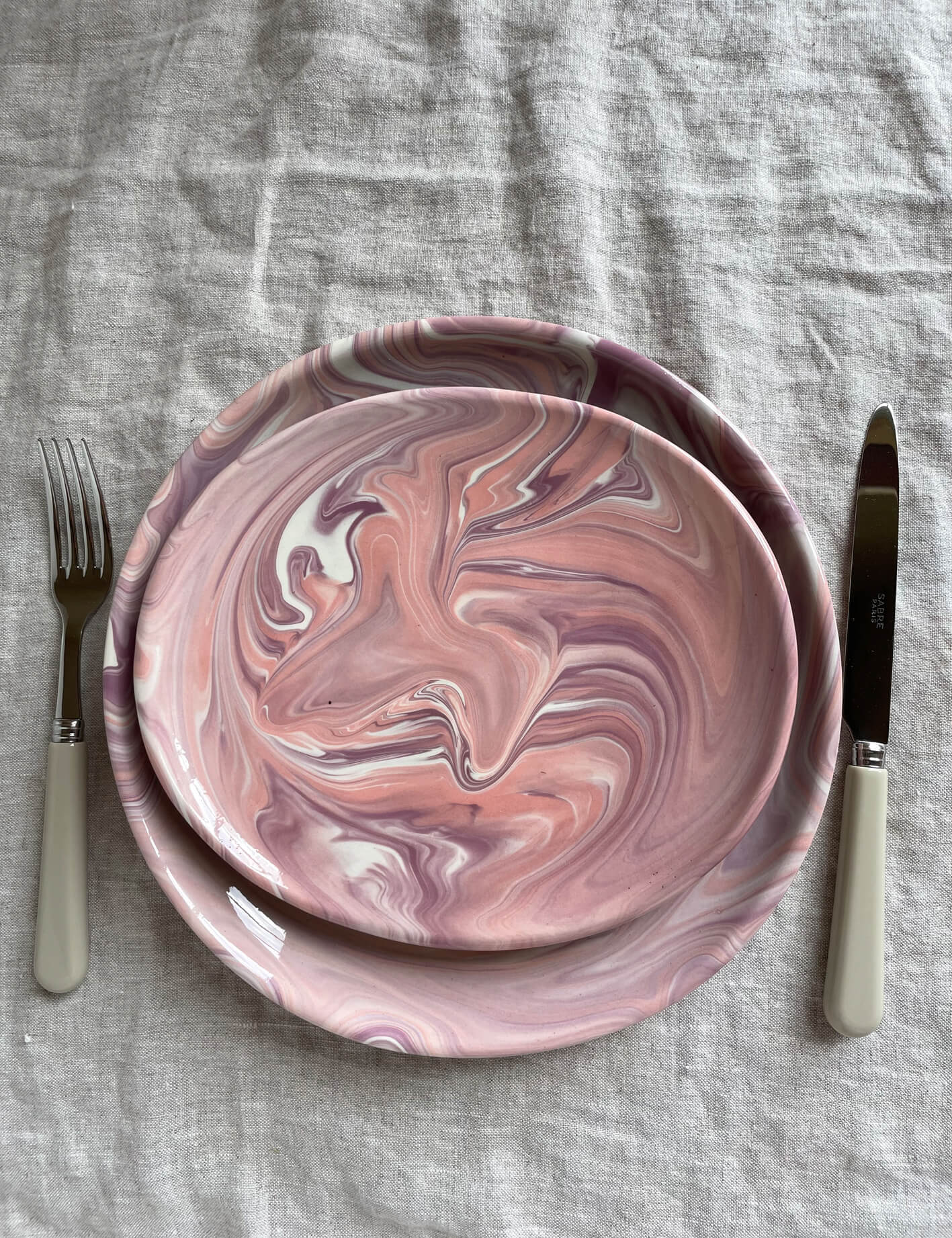salad plate nymphe