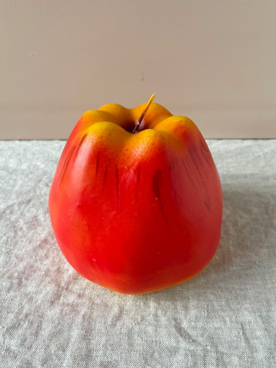 mela apple candle