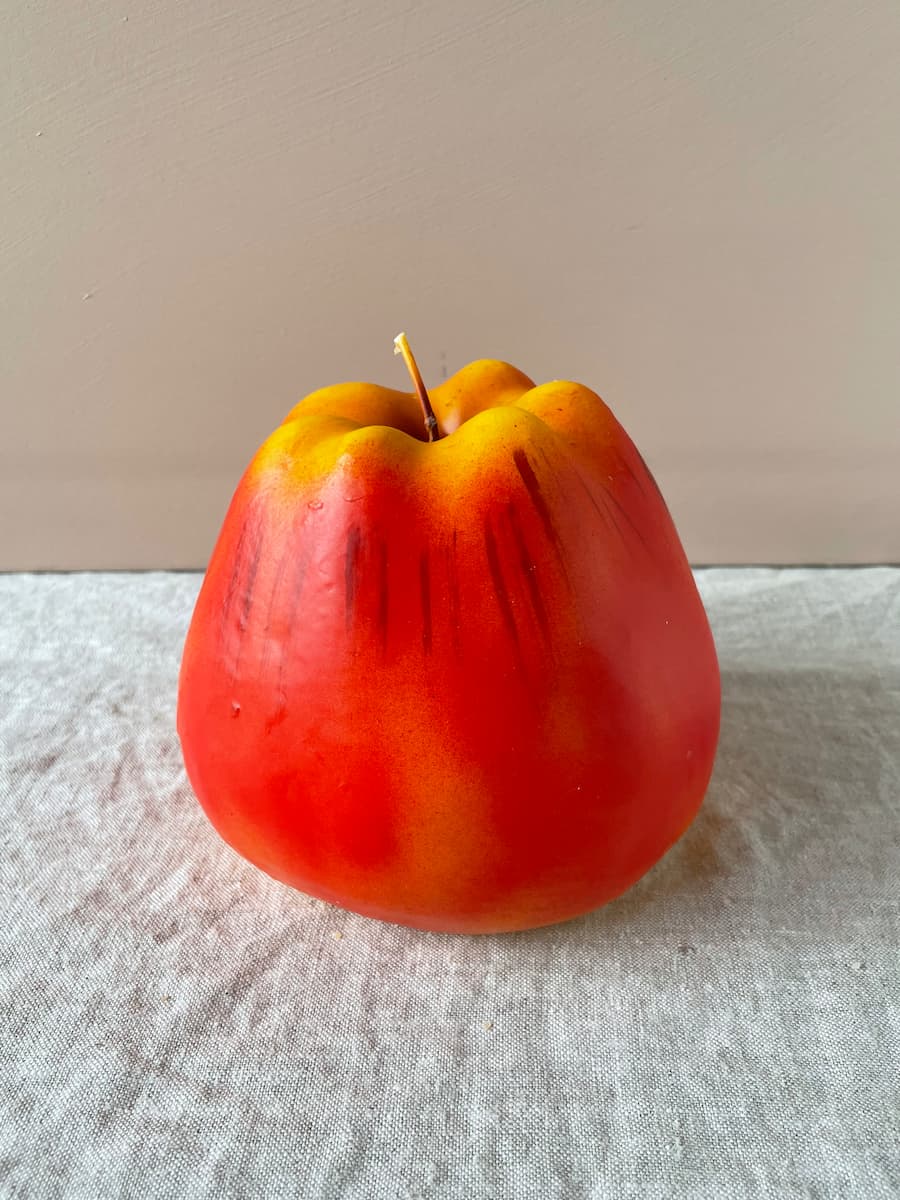 mela apple candle