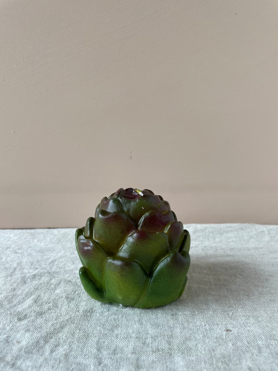 carciofo artichoke candle