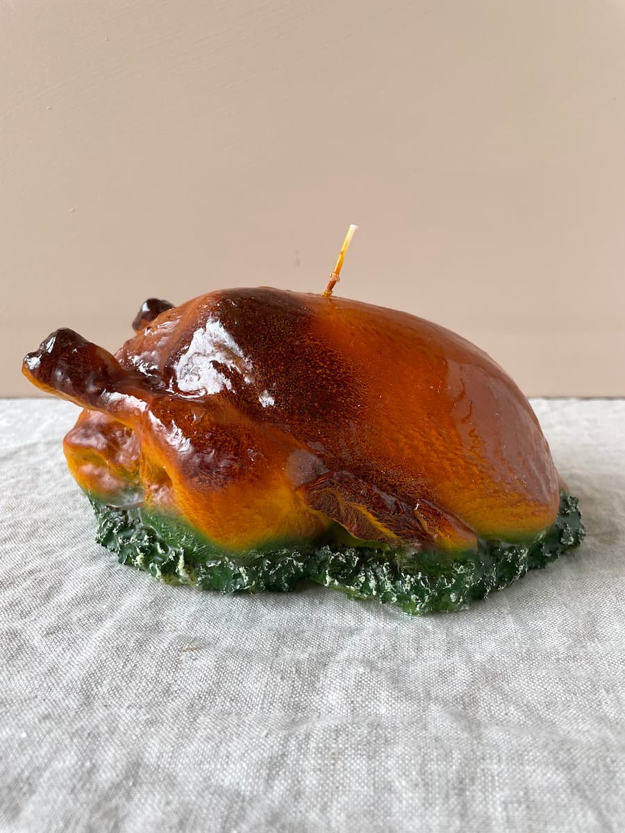 turkey candle