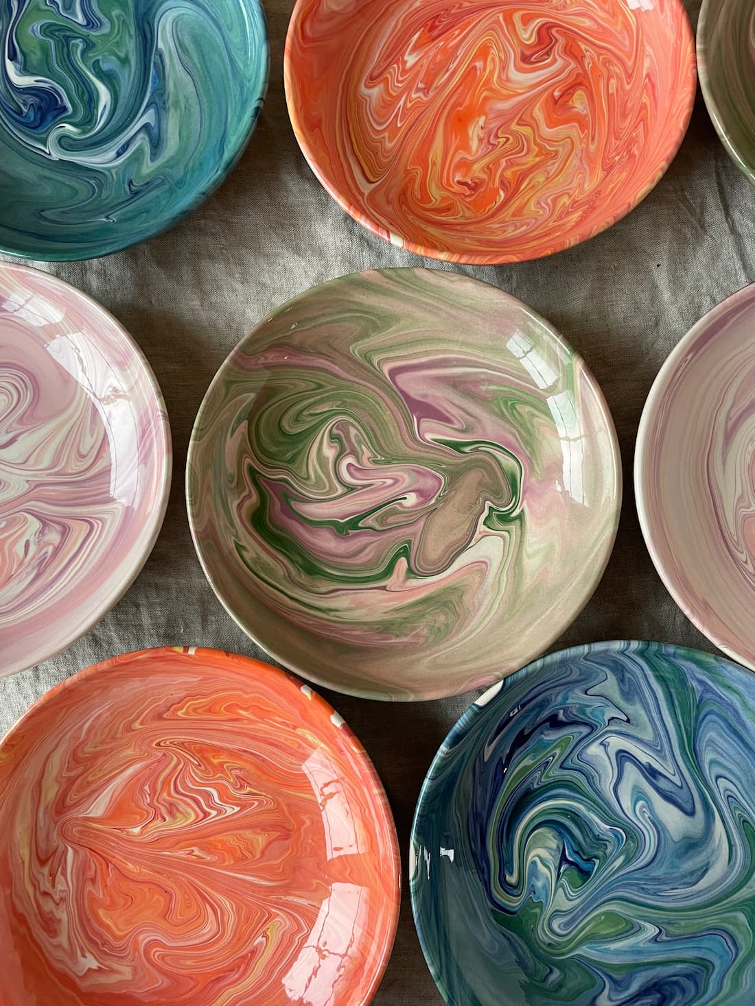 pasta plate améthyste