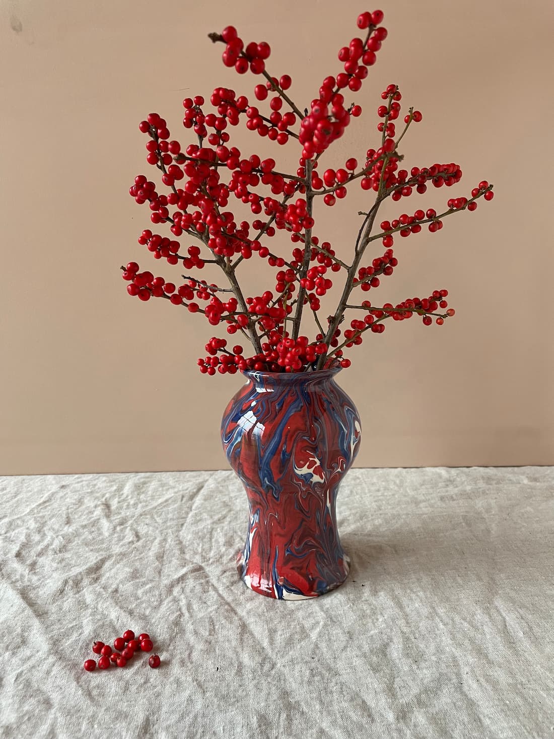 magma vase 18cm