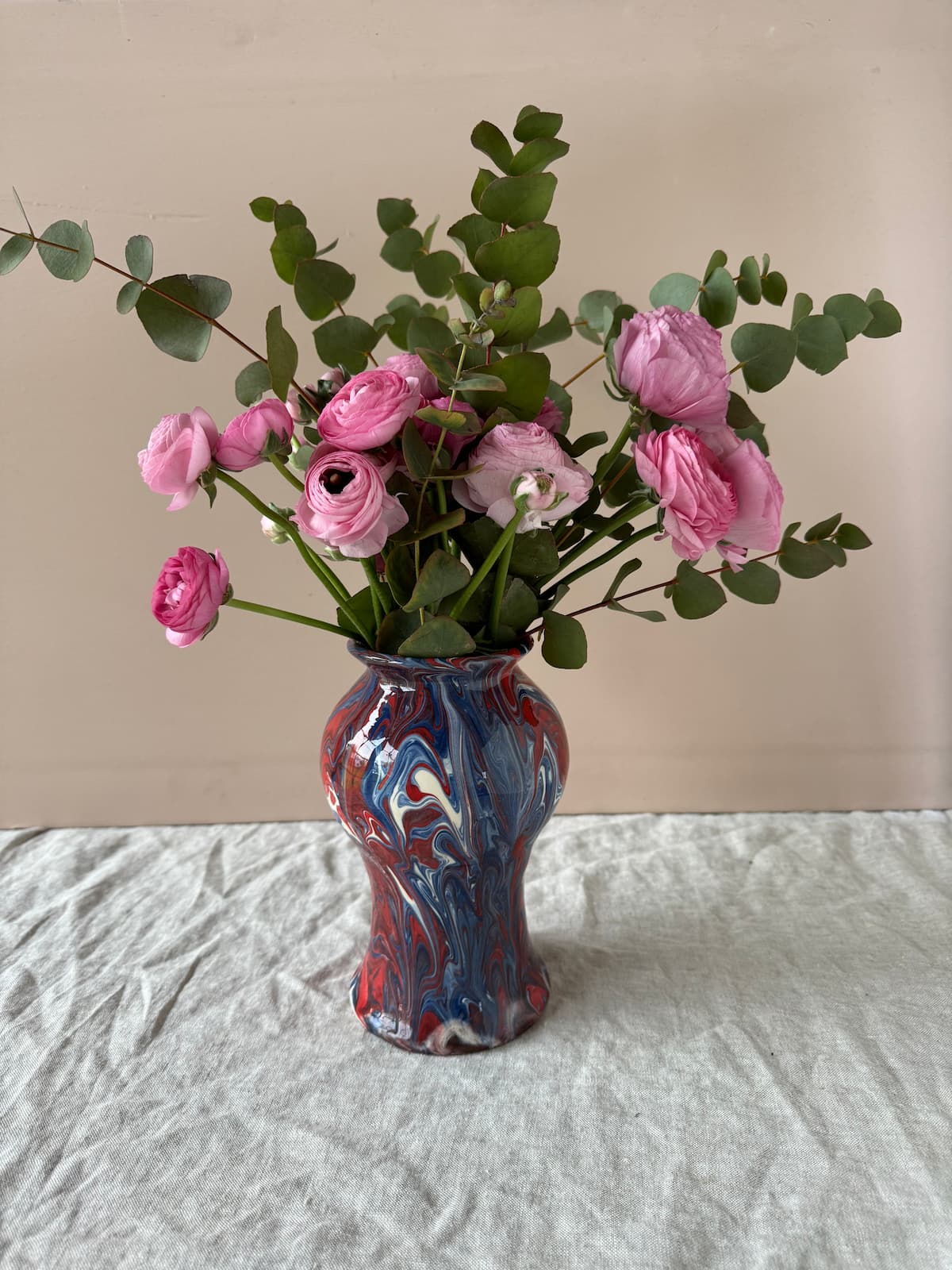 magma vase 18cm