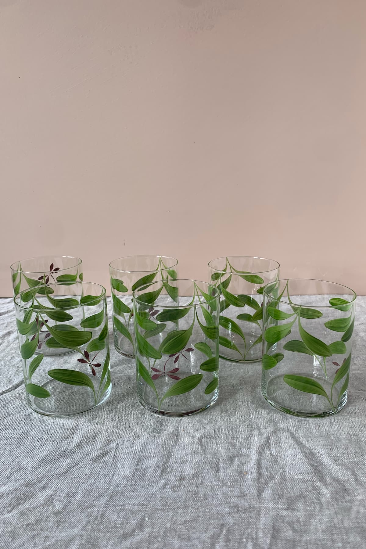melides water glasses set of 6
