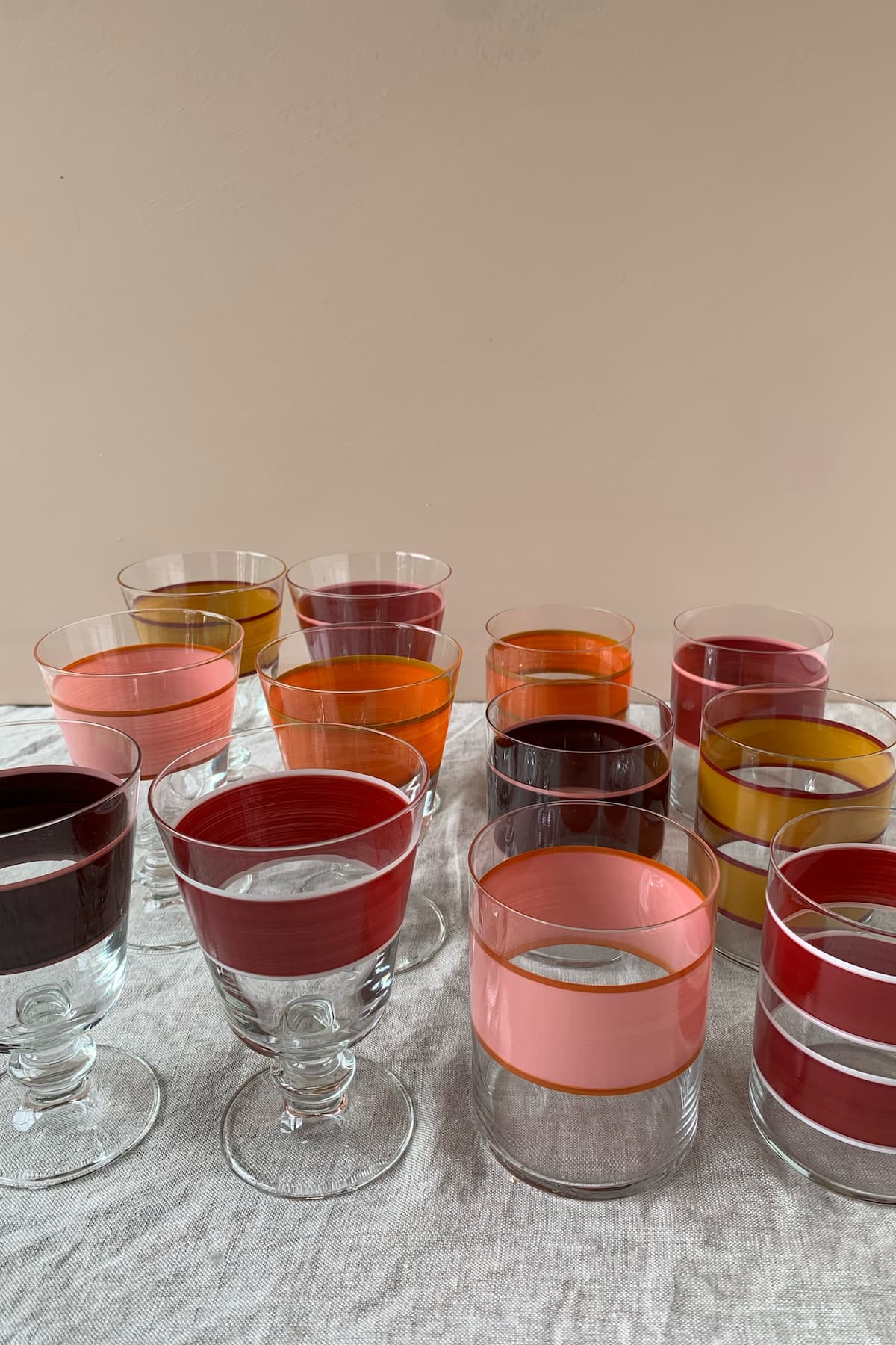 oaxaca water glasses set of 6