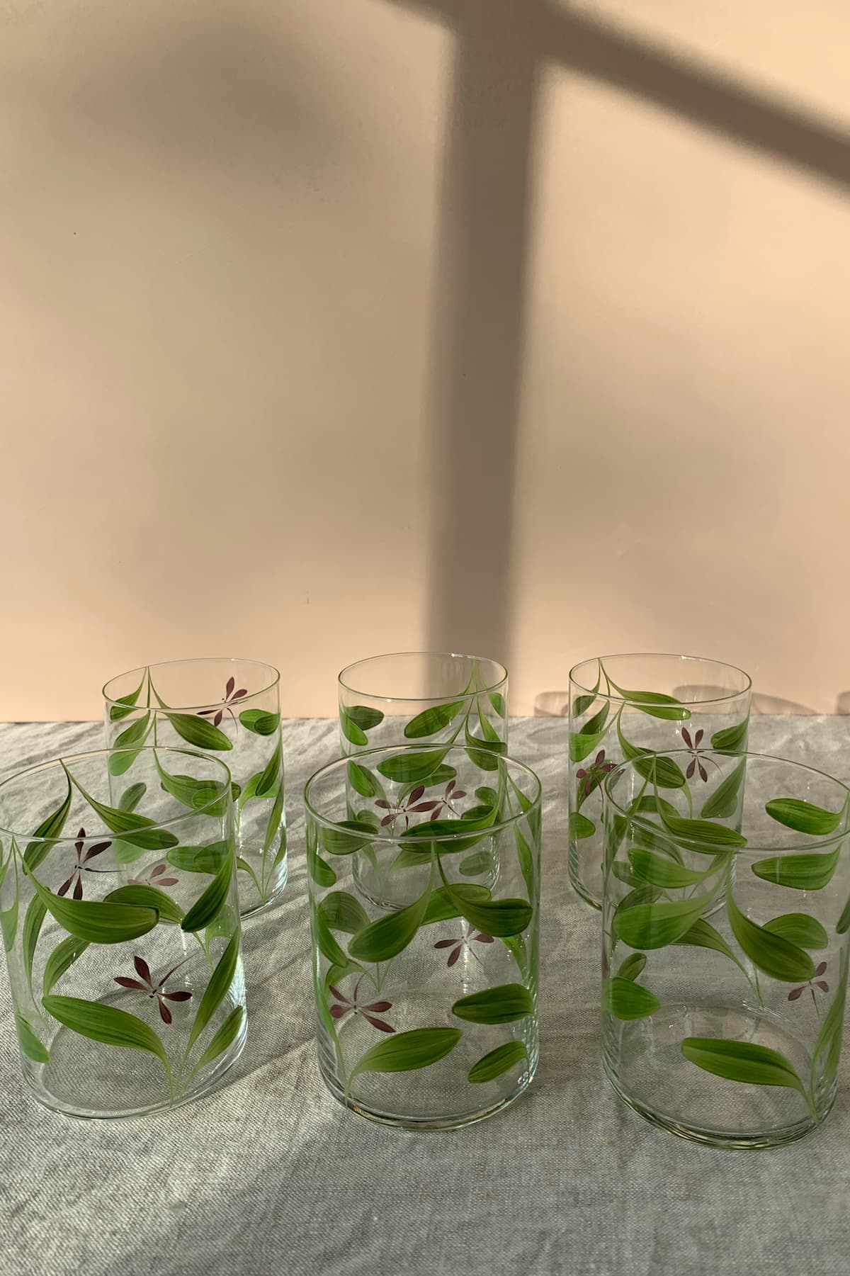 melides water glasses set of 6