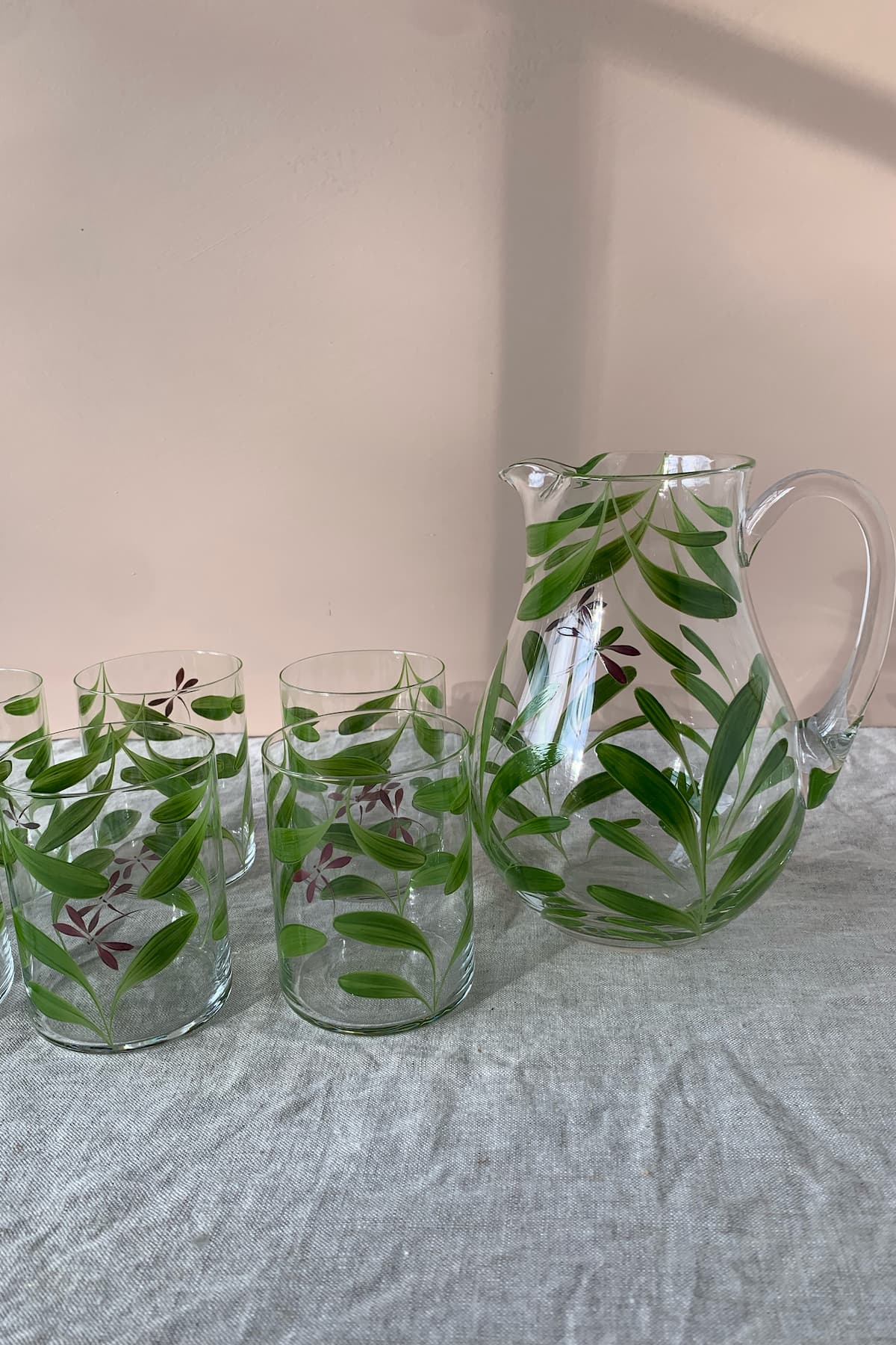 melides water glasses set of 6