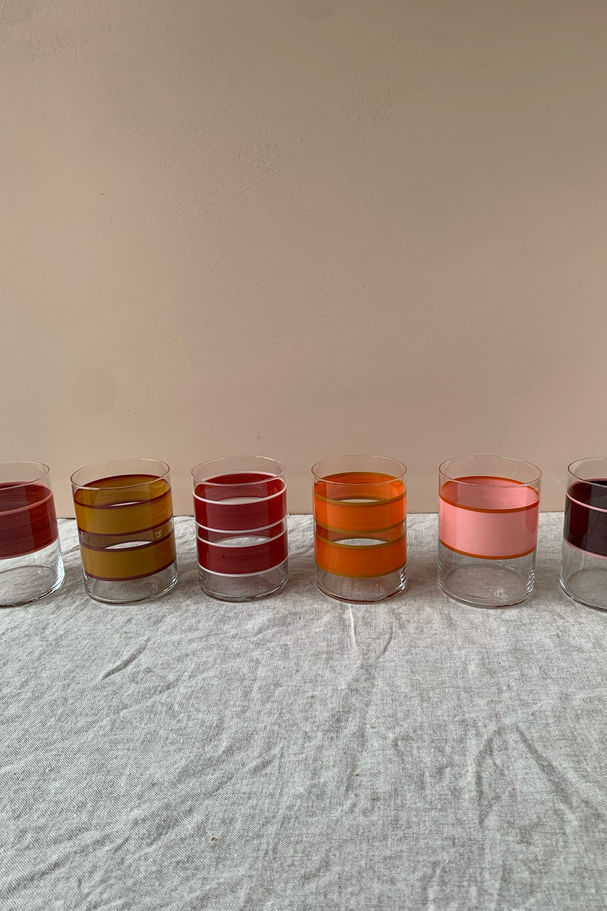 oaxaca water glasses set of 6