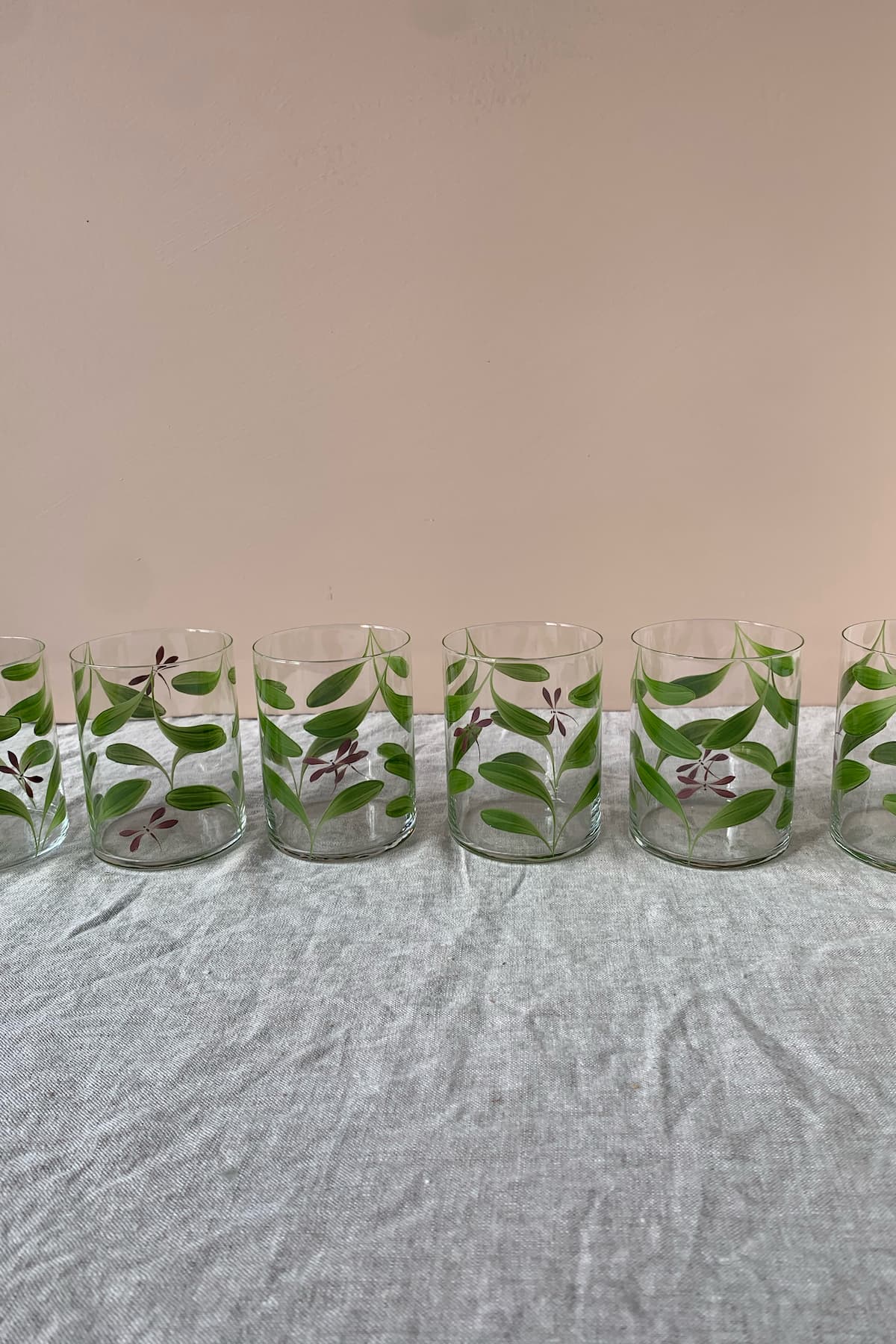 melides water glasses set of 6