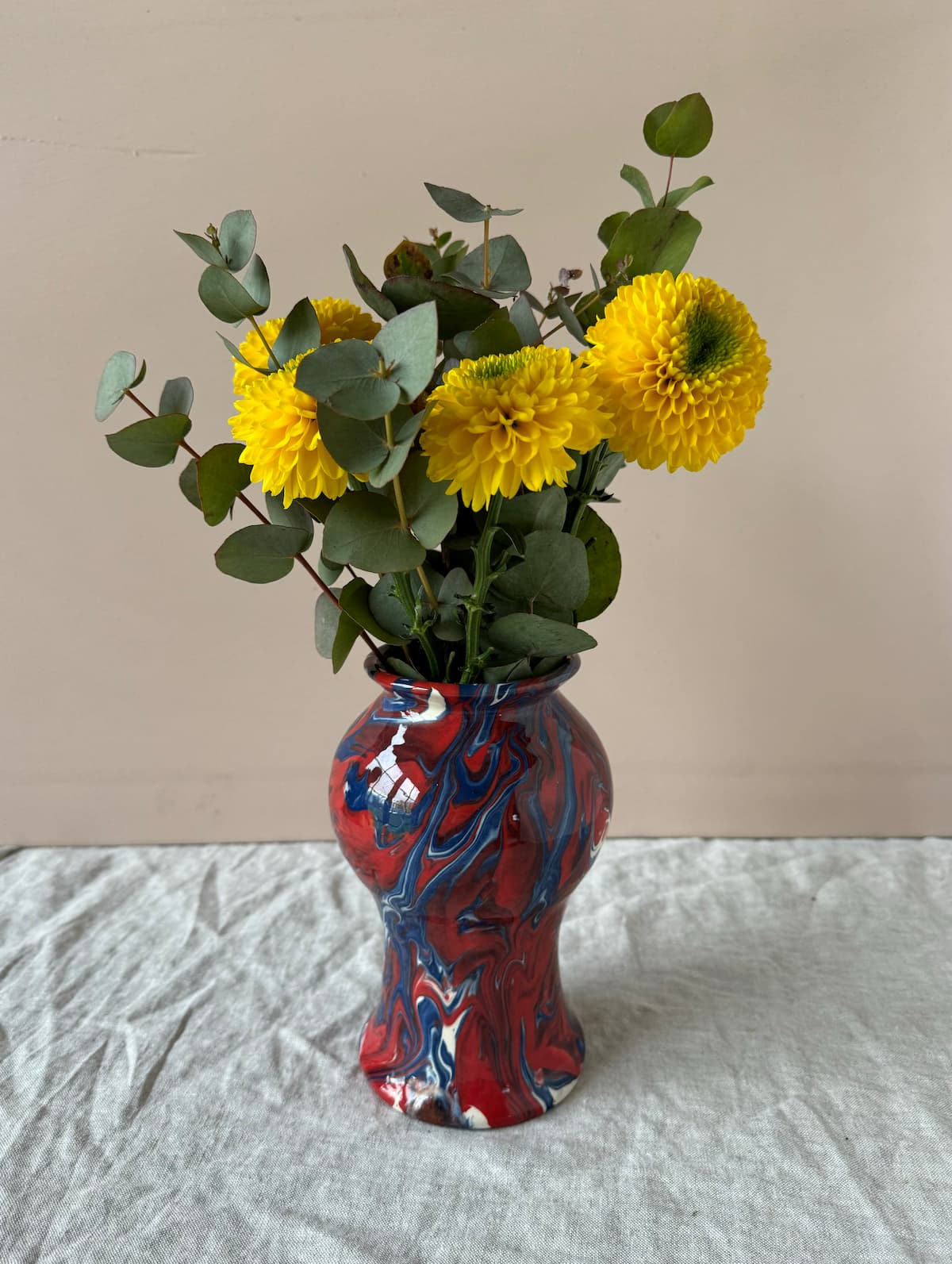 magma vase 18cm