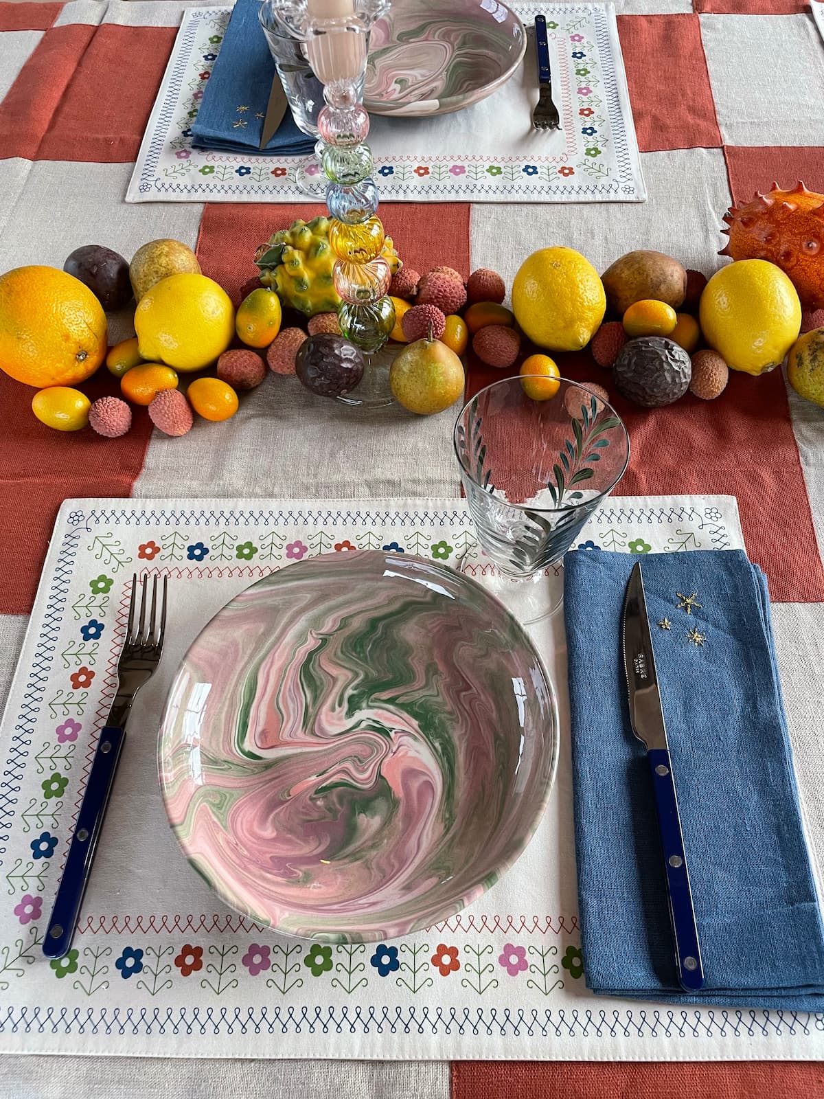 pasta plate améthyste