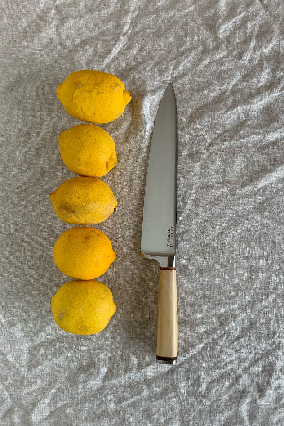 chef's knife 22,5cm boxwood stainless steel