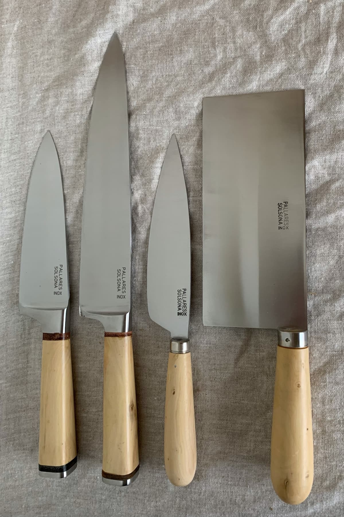 chef's knife 22,5cm boxwood stainless steel