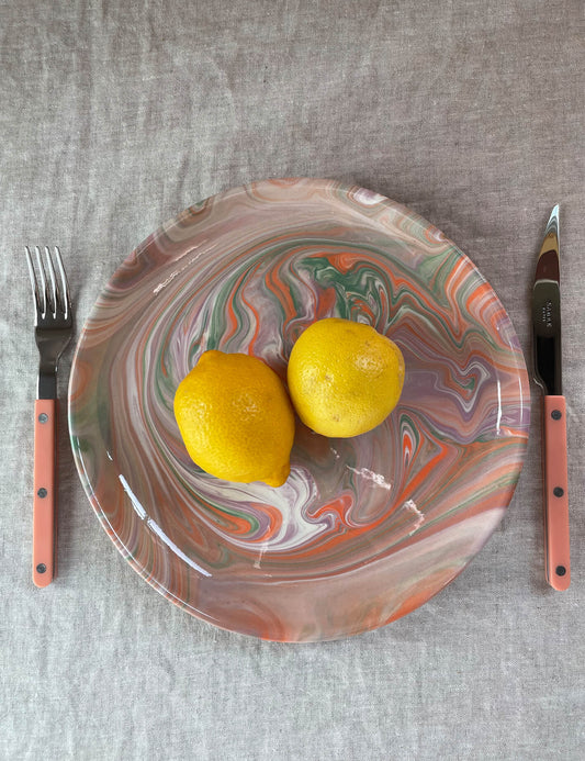 dinner plate cornaline