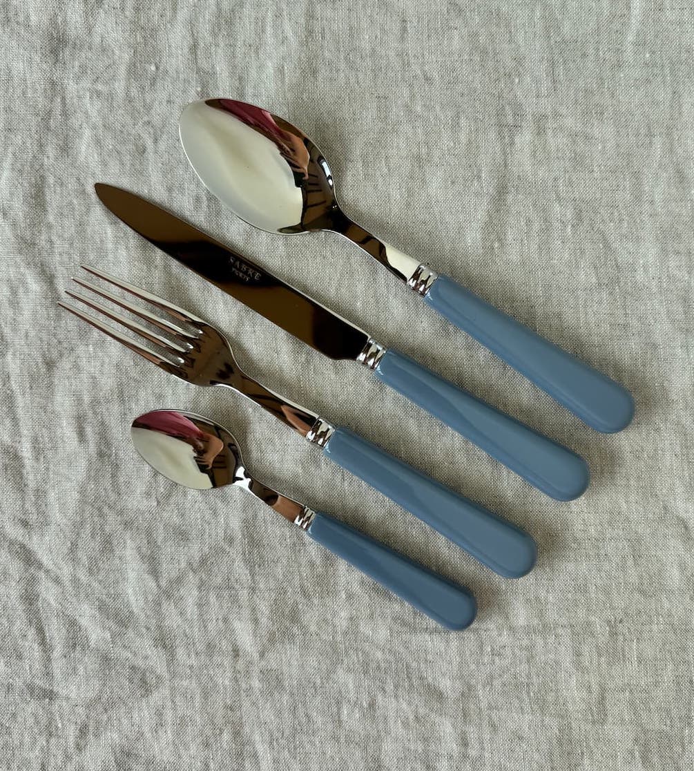 pop unis cutlery grey set of 4