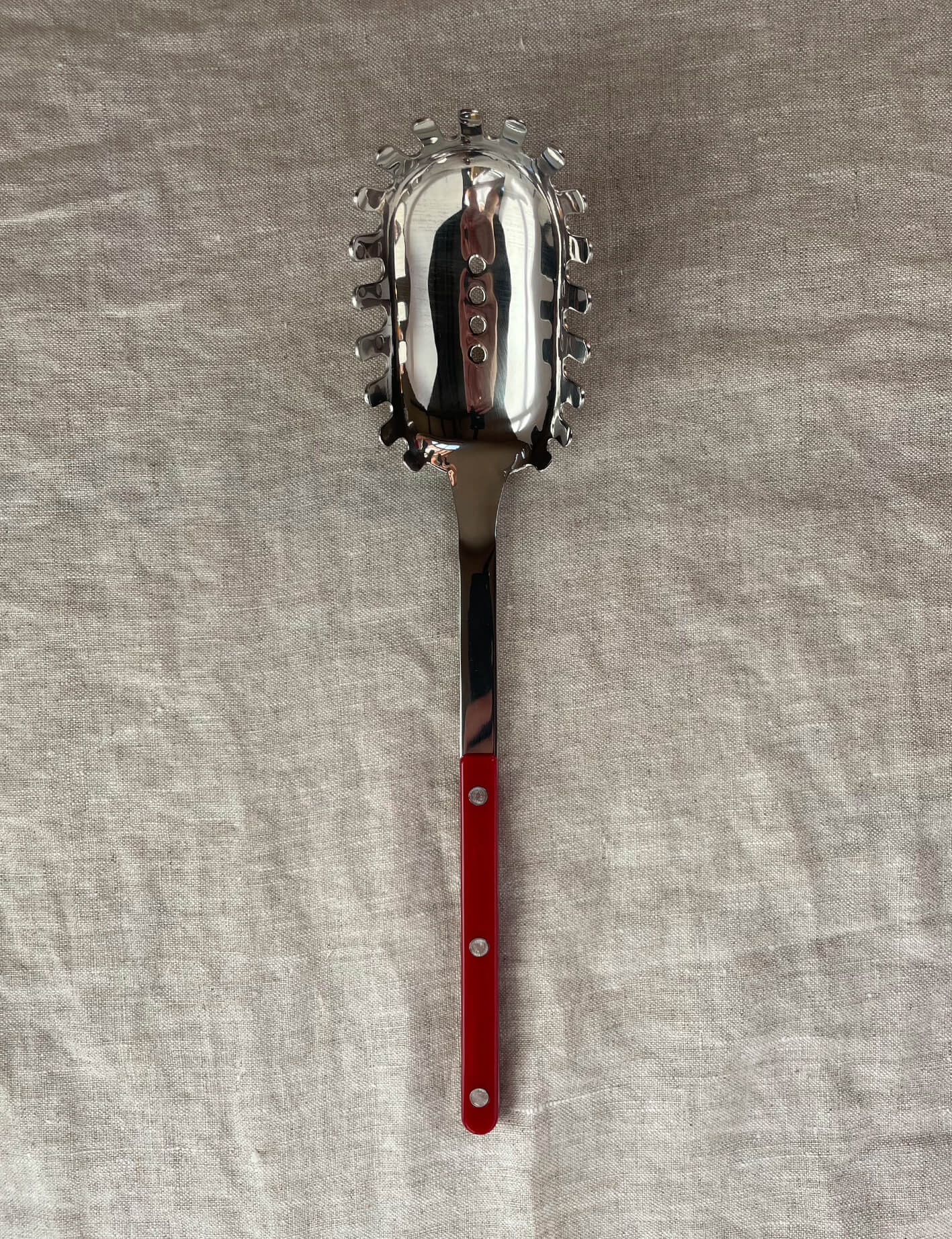 bistrot spaghetti spoon burgundy