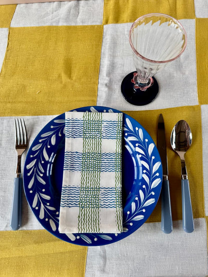 curly napkin set of 2