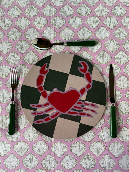 crab placemat