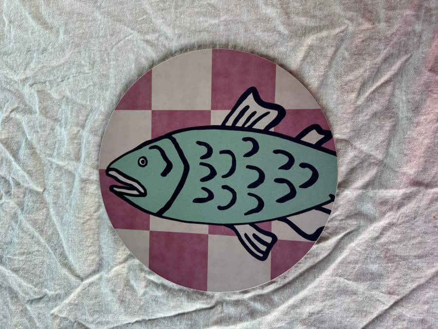 poisson placemat