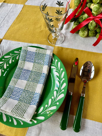 curly napkin set of 2