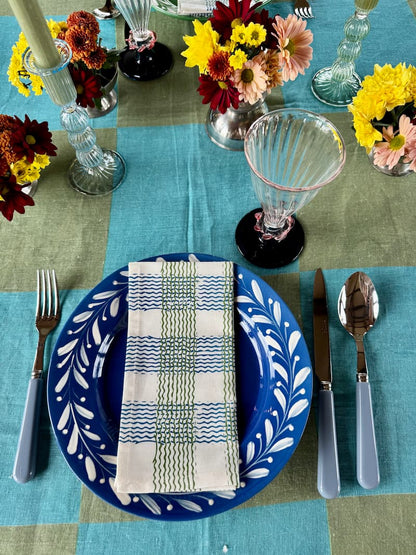 curly napkin set of 2