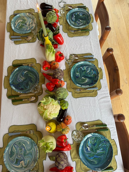 petit pois placemat set of 2