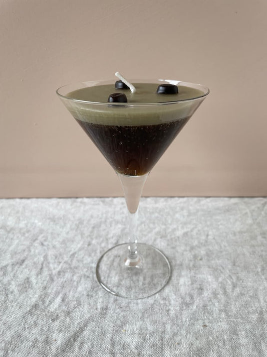 espresso martini candle