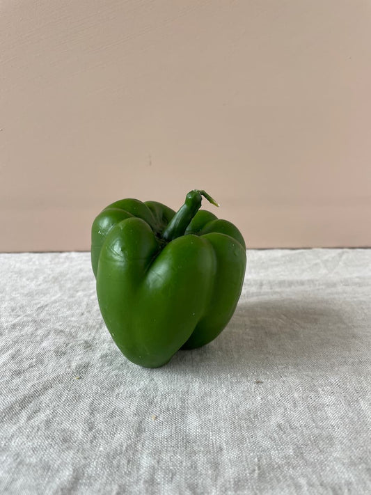 green pepper candle