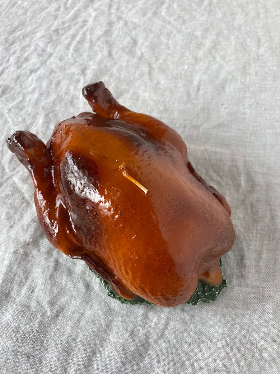 turkey candle