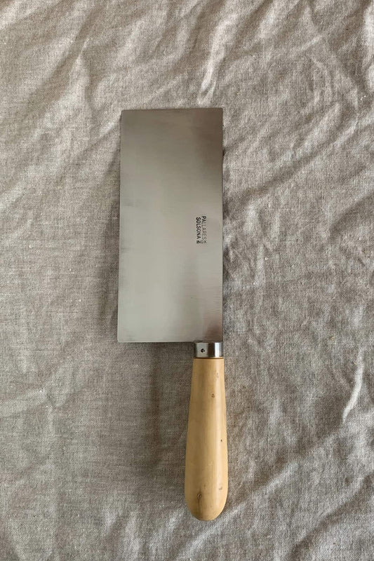 cutting knife 18cm boxwood carbon steel