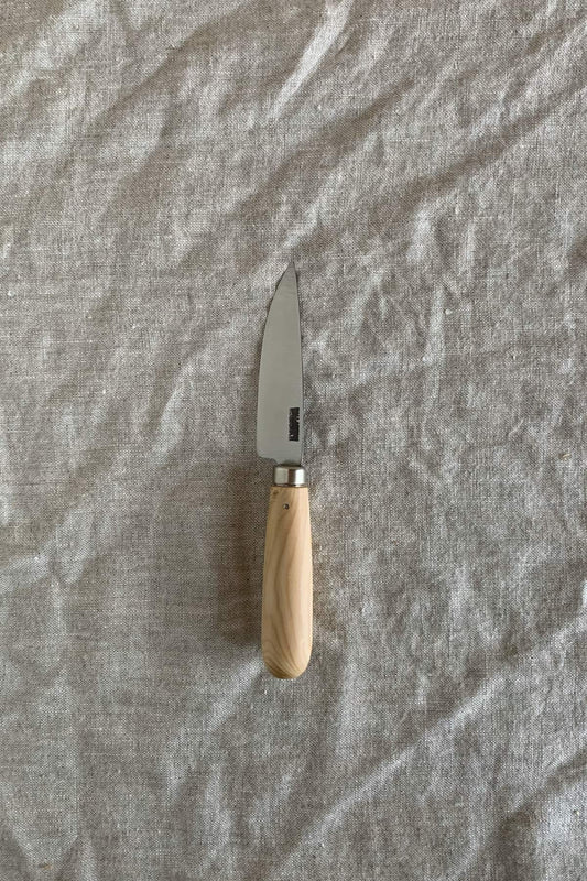 kitchen knife 8cm boxwood stainless steel