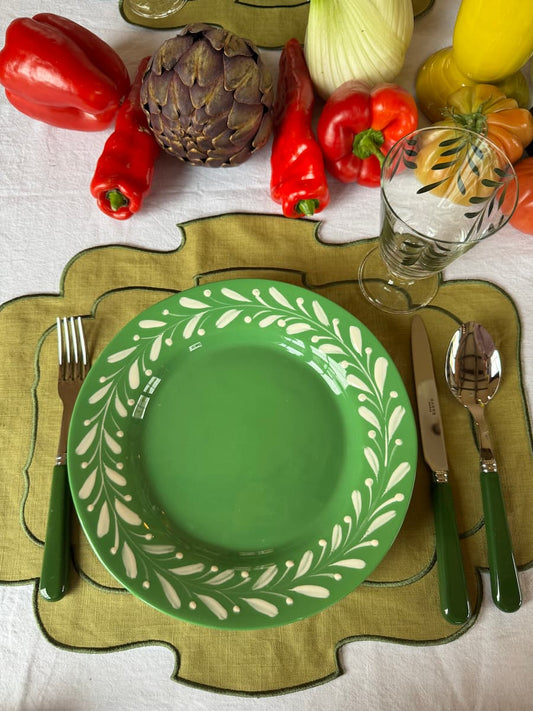 petit pois placemat set of 2